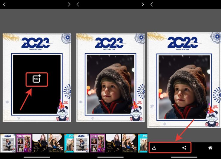 Новогодние рамки для фото. Выбор новогодних рамок очень большой. Фото.