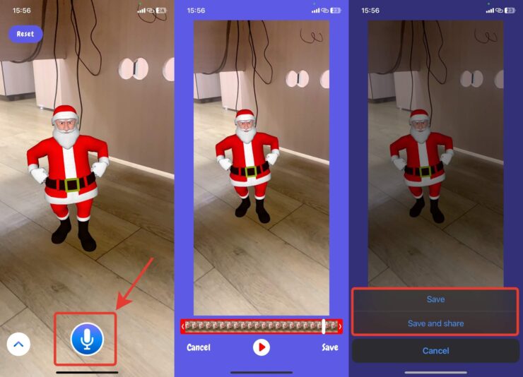 Поздравление с Новым годом от Санты. Поздравление от Санты получается реально забавным. Фото.