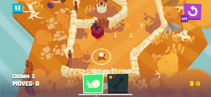 Par for the Dungeon — игры приключения на Айфон. Рикошетьте от стен, уничтожайте врагов и не забудьте попасть в лунку. Par for the Dungeon — игры приключения на Айфон. Рикошетьте от стен, уничтожайте врагов и не забудьте попасть в лунку. Фото.