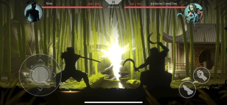 Shades: Shadow Fight Roguelike — файтинг на телефон. Внешне игра очень сильно напоминает Mortal Combat. Shades: Shadow Fight Roguelike — файтинг на телефон. Внешне игра очень сильно напоминает Mortal Combat. Фото.