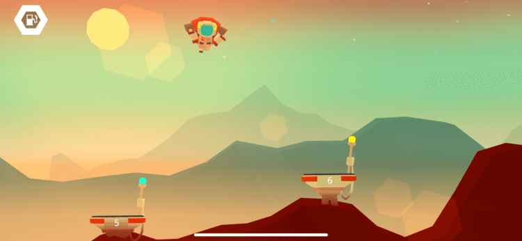 Mars: Mars — игра про космос. Платформа не слишком большая, а значит, попасть на нее будет непросто. Mars: Mars — игра про космос. Платформа не слишком большая, а значит, попасть на нее будет непросто. Фото.