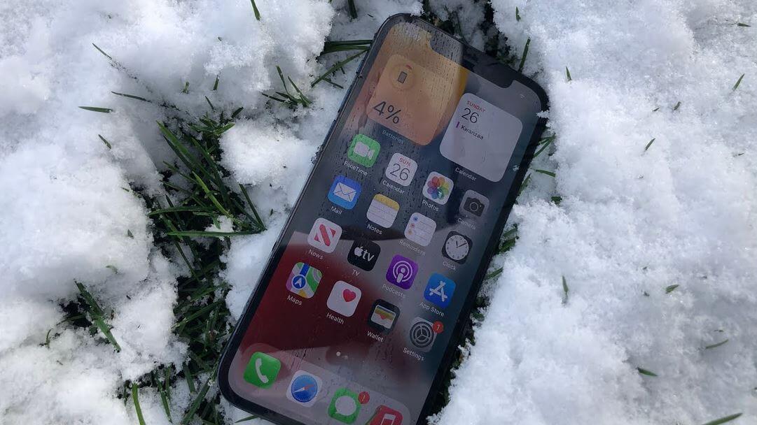 Почему iPhone отключается на холоде - сервисный центр Apple