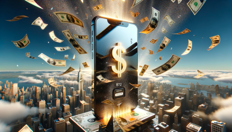 Продажи iPhone в России. Цены на iPhone пошли вверх, и это одна из причин, почему их покупают меньше. Фото.