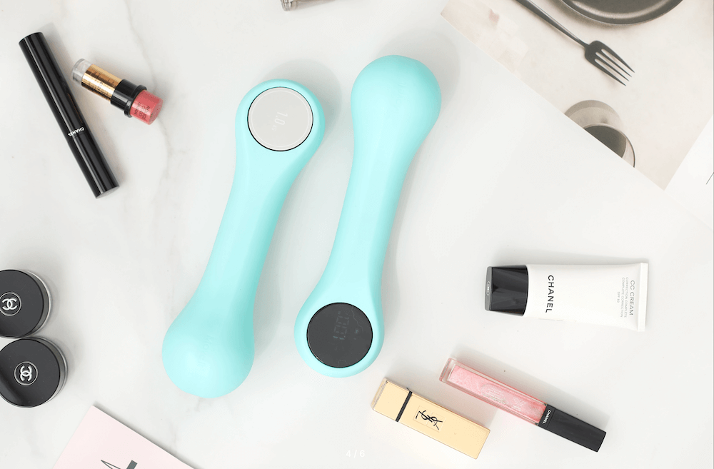 Умные гантели для фитнеса. Гантели тоже могут быть умными. Фото.