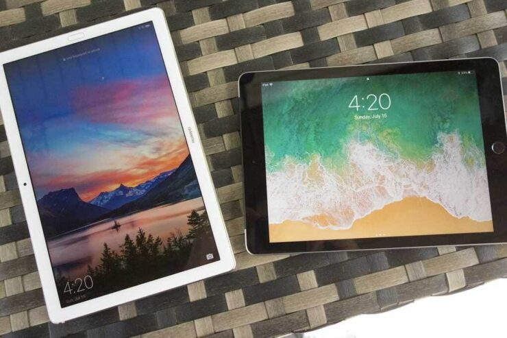 5 хороших планшетов для тех, кому жалко денег на iPad. На фоне iPad 9 планшеты на Андроиде смотрятся современно и стильно. Изображение: pcworld.com. 5 хороших планшетов для тех, кому жалко денег на iPad. На фоне iPad 9 планшеты на Андроиде смотрятся современно и стильно. Изображение: pcworld.com. Фото.