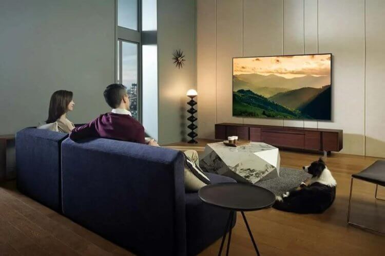 Телевизор Самсунг 4K 50 дюймов. А телевизор с QLED выдает более контрастную и яркую картинку. Изображение: citilink.ru. Телевизор Самсунг 4K 50 дюймов. А телевизор с QLED выдает более контрастную и яркую картинку. Изображение: citilink.ru. Фото.
