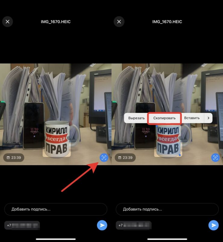 Распознать текст на картинке. Распознать текст с фото можно, не выходя из Ватсапа. Фото.