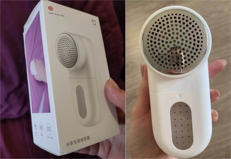 Машинка для удаления катышек Xiaomi. С этой машинкой все ваши вещи станут как новые. Фото.