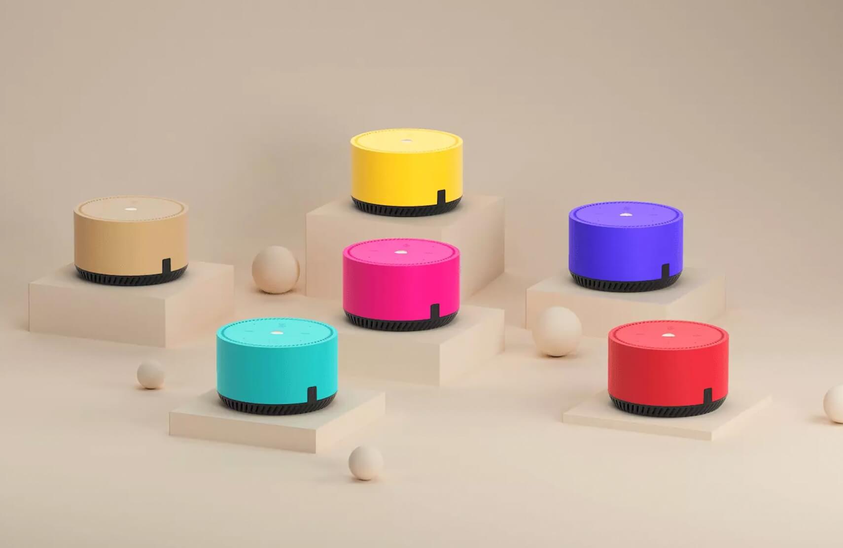 Яндекс Станция Лайт 2 — красивая и недорогая умная колонка. Станция Лайт — лучший выбор для начинающих. Фото.