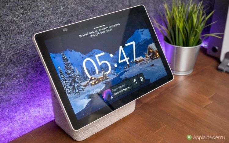 Обзор Яндекс Станции Дуо Макс. Самая необычная умная колонка с экраном. Фото.