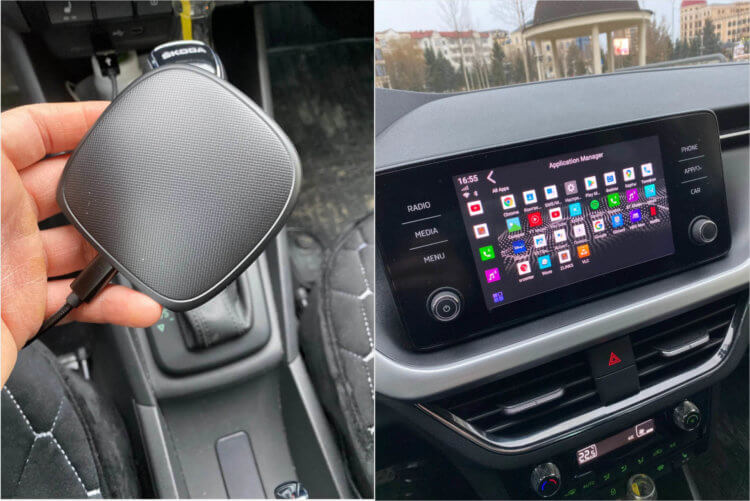 Как установить в машину CarPlay или Android Auto. Вот эта маленькая штучка добавит поддержку CarPlay в ваш авто. Как установить в машину CarPlay или Android Auto. Вот эта маленькая штучка добавит поддержку CarPlay в ваш авто. Фото.