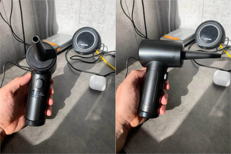 Мини-воздуходувка для чистки. Эта штука позволяет прочистить практически все что угодно. Мини-воздуходувка для чистки. Эта штука позволяет прочистить практически все что угодно. Фото.