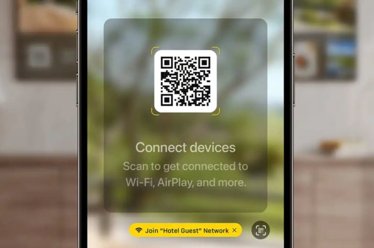 AirPlay в гостиничных номерах. AirPlay для гостиничных номеров был обнаружен в iOS 17.3, но потом исчез оттуда. AirPlay в гостиничных номерах. AirPlay для гостиничных номеров был обнаружен в iOS 17.3, но потом исчез оттуда. Фото.