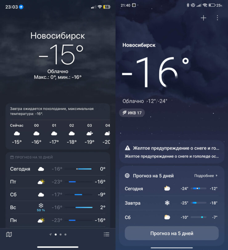 Приложения в HyperOS. Погода информативнее не Айфоне. Фото.