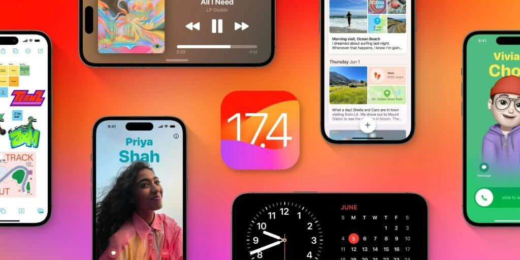 6 функций iOS 17.4, которые станут доступны всем. Фото.