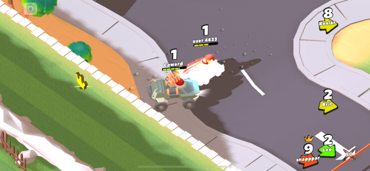 Crash Of Cars — бесплатная игра на Айфон. Можно поврезаться в других игроков и выпустить пар. Crash Of Cars — бесплатная игра на Айфон. Можно поврезаться в других игроков и выпустить пар. Фото.