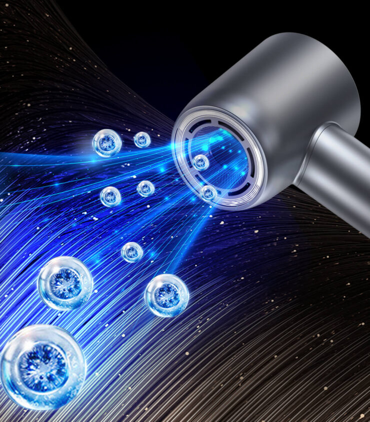 Какой хороший фен для волос. KaringBee HS01 ионизирует волосы и делает их гладкими и блестящими. Какой хороший фен для волос. KaringBee HS01 ионизирует волосы и делает их гладкими и блестящими. Фото.