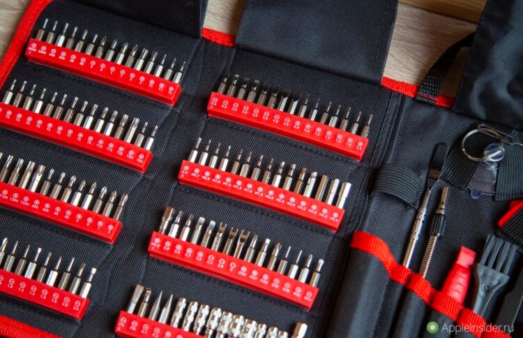 Этими инструментами с электроотверткой можно разобрать вообще все. Обзор набора Kaiweets ES20. Фото.