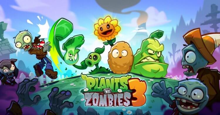 В App Store появилась новая Plants vs. Zombies 3, но она недоступна в России. Как обойти ограничения и скачать игру на Айфон. Фото.