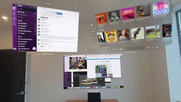 Отзывы об Apple Vision Pro. По краям картинка немного размытая. Изображение: tomsguide.com. Отзывы об Apple Vision Pro. По краям картинка немного размытая. Изображение: tomsguide.com. Фото.