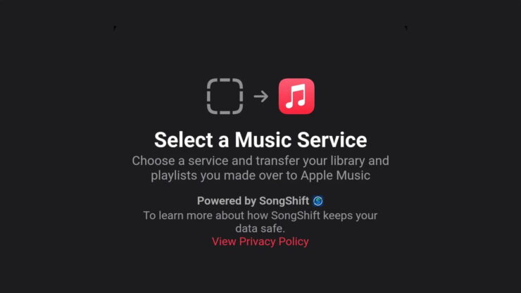 Перенос музыки в Apple Music. Скоро вы сможете без проблем переносить всю свою музыку из других стримингов в Apple Music. Фото: MacRumors. Фото.