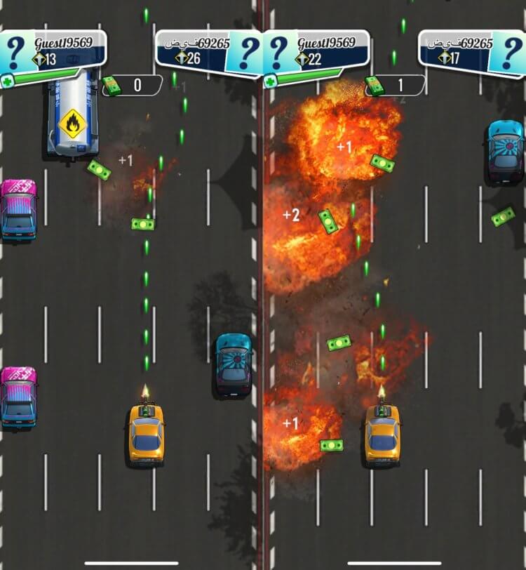 Fastlane — бесплатная игра на Айфон. Расчищайте себе путь с помощью оружия. Fastlane — бесплатная игра на Айфон. Расчищайте себе путь с помощью оружия. Фото.
