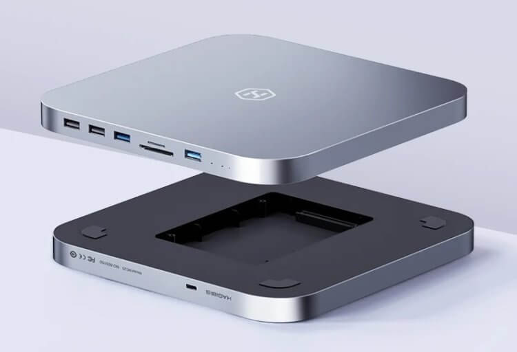 Добавить память в Mac Mini. Эта док-станция позволяет расширить память еще сильнее, чем вариант Satechi. Изображение: aliexpress.ru. Добавить память в Mac Mini. Эта док-станция позволяет расширить память еще сильнее, чем вариант Satechi. Изображение: aliexpress.ru. Фото.
