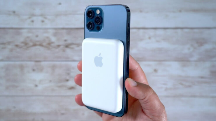 Зачем переплачивать за оригинальный внешний аккумулятор MagSafe, если есть отличные альтернативы. Изображение: habr.com. Фото.