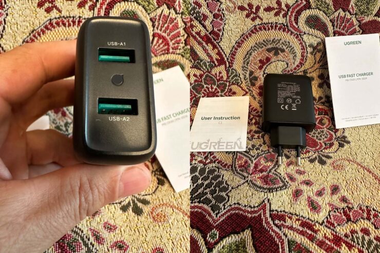 Зарядка для двух телефонов. Сможете заряжать два устройства одновременно. Зарядка для двух телефонов. Сможете заряжать два устройства одновременно. Фото.