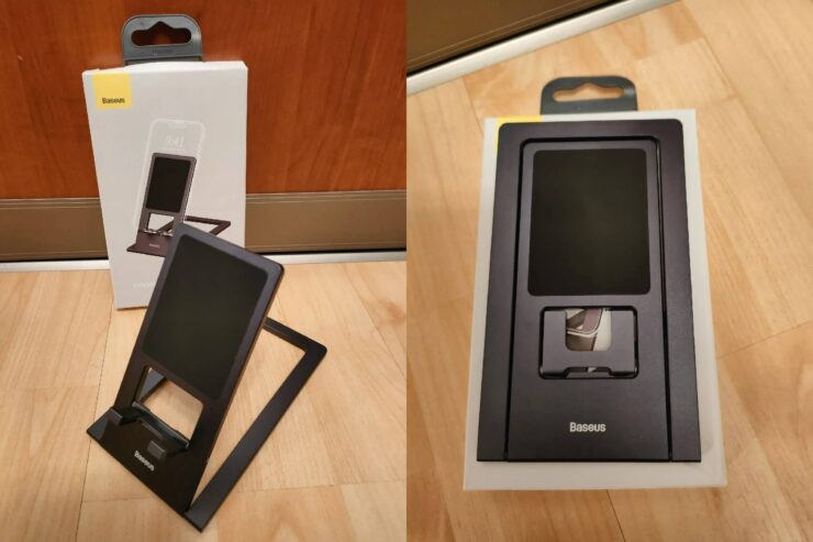 Подставка для смартфона на стол. Подставку можно сложить и она не будет мешаться. Подставка для смартфона на стол. Подставку можно сложить и она не будет мешаться. Фото.