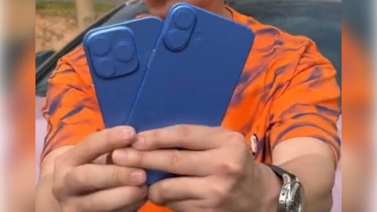 Как будет выглядеть iPhone 16. Слева — iPhone 16 Pro, справа — iPhone 16. Фото: MacRumors. Фото.