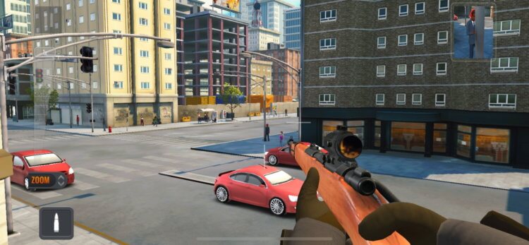 Sniper 3D — стрелялка без онлайн. В игре будут разные задания. Фото.