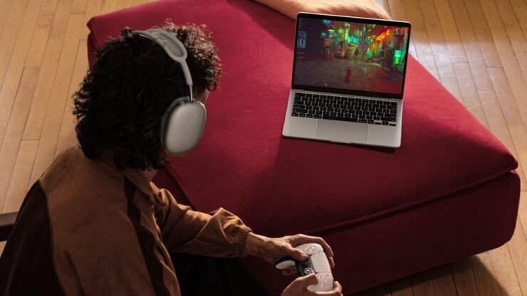 Производительность MacBook Air M3. Процессор M3 позволяет спокойно играть в игры на Макбуке. Изображение: apple.com. Фото.