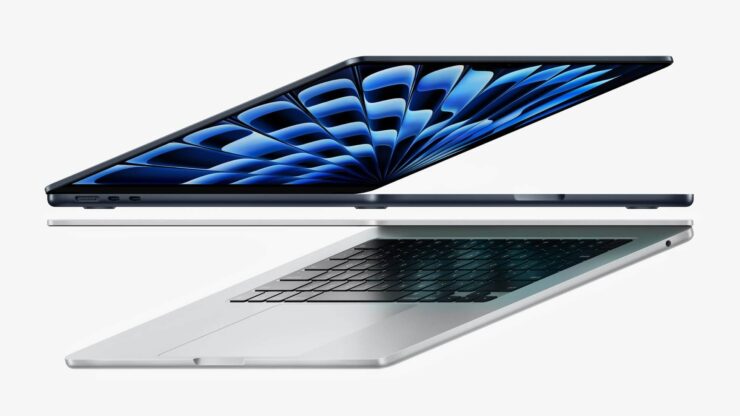 Сколько стоит MacBook Air M3. Корпус у MacBook Air M3 остался прежним и никак не изменился. Изображение: apple.com. Фото.