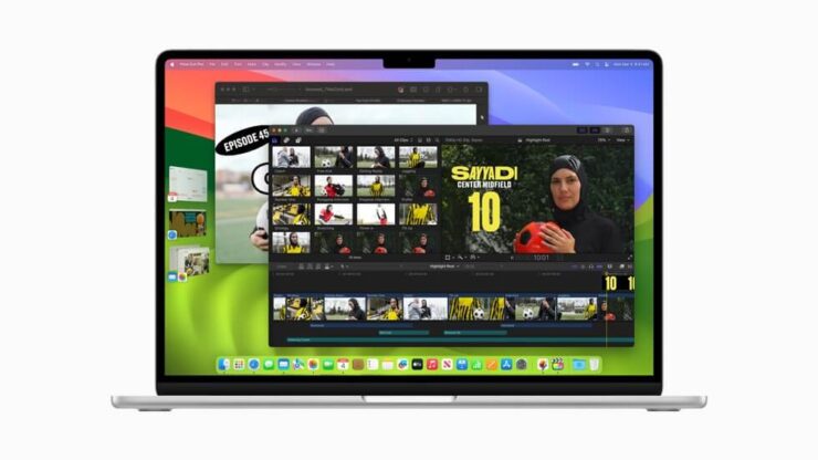 Производительность MacBook Air M3. Если вы работаете с видео, то оцените возможности MacBook Air M3. Изображение: apple.com. Фото.