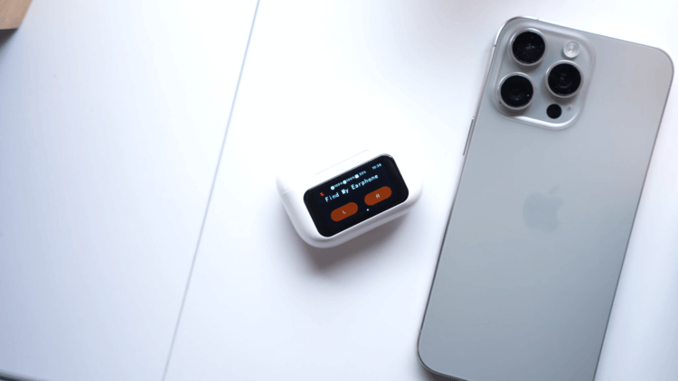 Реплика наушников AirPods Pro 2. Кейс позволяет искать наушники. Реплика наушников AirPods Pro 2. Кейс позволяет искать наушники. Фото.