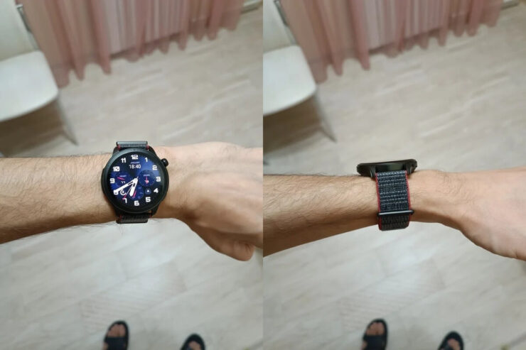 Круглые умные часы. Выглядят Amazfit GTR 4 куда интереснее Apple Watch. Круглые умные часы. Выглядят Amazfit GTR 4 куда интереснее Apple Watch. Фото.