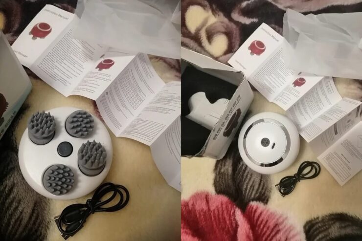 Массажер для шеи и плеч. С этим гаджетом вы точно расслабитесь после работы. Массажер для шеи и плеч. С этим гаджетом вы точно расслабитесь после работы. Фото.