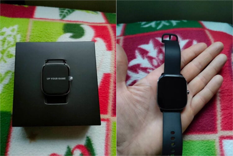 Смарт-часы Amazfit GTS 4 Mini со скидкой. Смарт-часы могут стоить недорого. Фото.