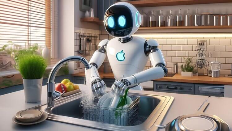 Apple поняла, чего не хватает людям, и решила выпустить домашних роботов с ИИ. Фото.
