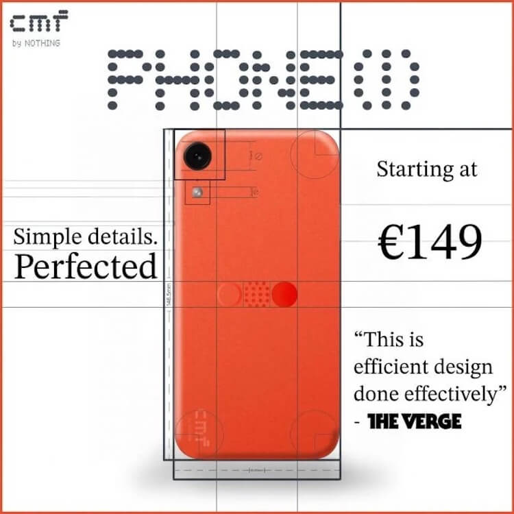 Каким будет аналог iPhone 5c от CMF. CMF Phone (1) — это iPhone 5c без логотипа Apple. Фото: Reddit. Фото.