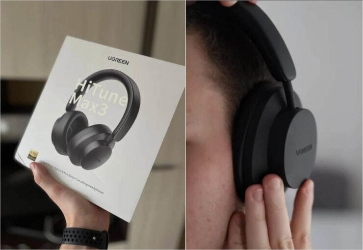 Накладные наушники с ANC. Ugreen делает действительно классную технику. Накладные наушники с ANC. Ugreen делает действительно классную технику. Фото.