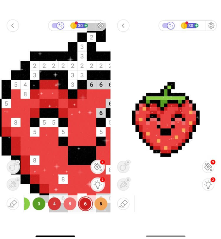 Color Number — раскраска по номерам. Раскрашивайте и расслабляйтесь. Color Number — раскраска по номерам. Раскрашивайте и расслабляйтесь. Фото.