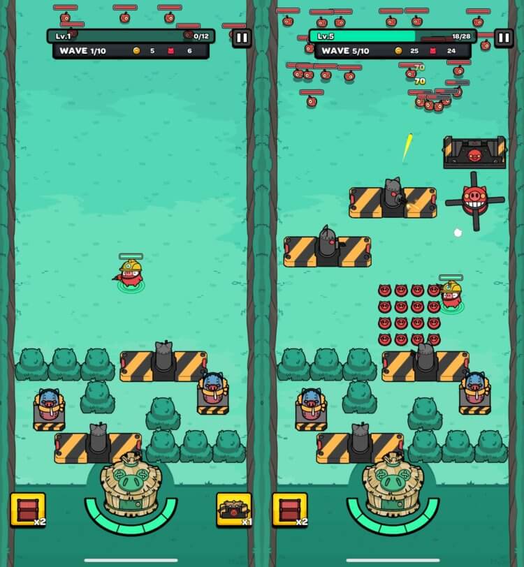 Little Piggy Defense — игра tower defense. Получилась интересная Tower Defense. Little Piggy Defense — игра tower defense. Получилась интересная Tower Defense. Фото.