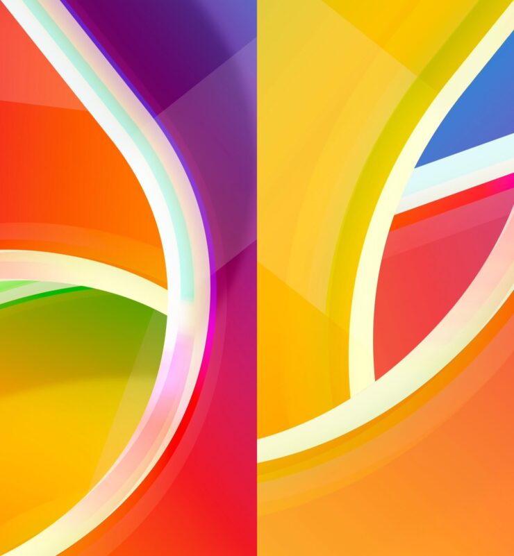 Яркие обои на рабочий стол. Хоть природных пейзажей здесь нет, но обои действительно весенние. Изображение: idownloadblog.com. Фото.