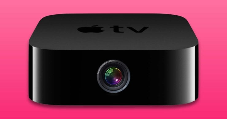Новая приставка Apple TV с камерой. Уже представили как будет выглядеть Apple TV с камерой? Изображение: macobserver.com. Фото.