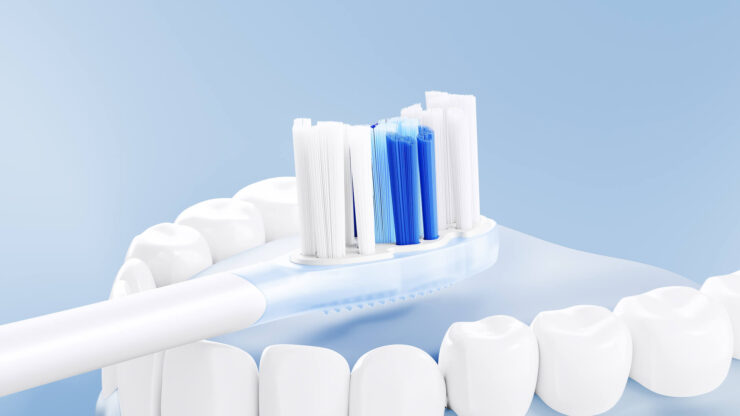 Батарея в зубной щетке. Зубную щетку Soocas D3 Pro можно спокойно взять с собой в поездку и не переживать, что она разрядится. Батарея в зубной щетке. Зубную щетку Soocas D3 Pro можно спокойно взять с собой в поездку и не переживать, что она разрядится. Фото.