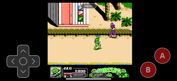 Игра про Черепашек-ниндзя. Здесь придется побиться и с самим Шреддером. Фото.