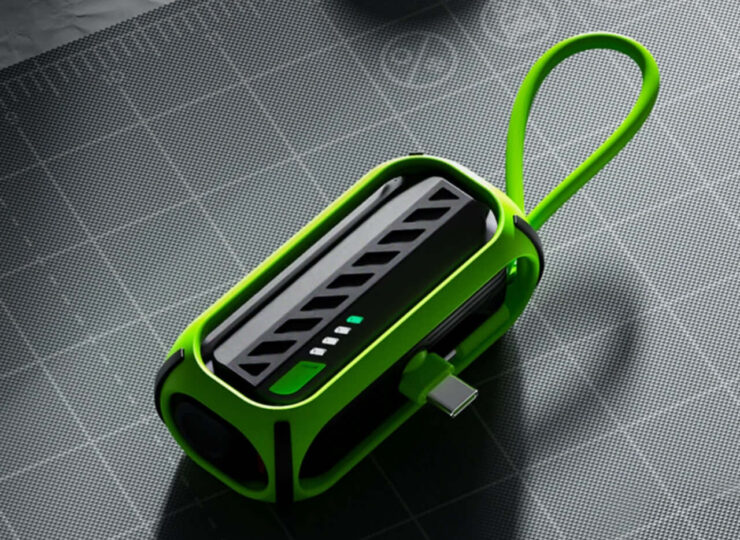 Компактный повербанк для Айфон 15. При подключении этот повербанк становится продолжением смартфона. Компактный повербанк для Айфон 15. При подключении этот повербанк становится продолжением смартфона. Фото.