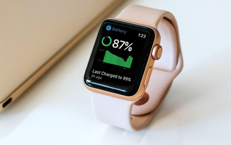 Как продлить срок службы аккумулятора Apple Watch. Фото.